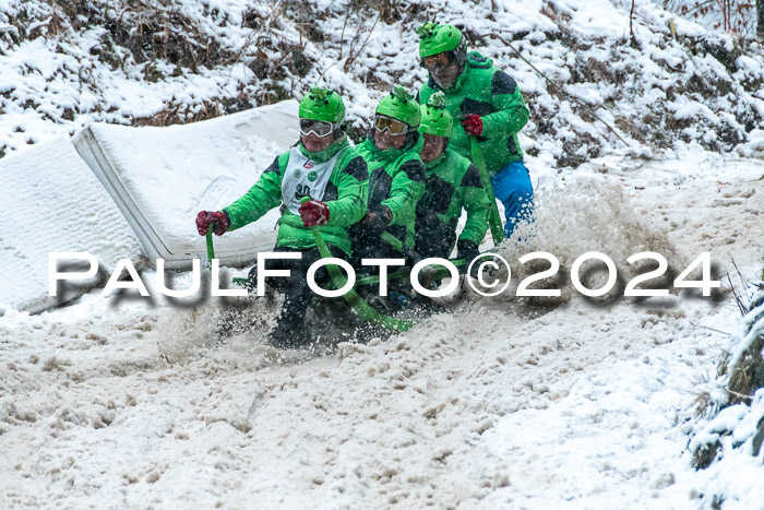 53. Hornschlittenrennen Partenkirchen, 06.01.2024