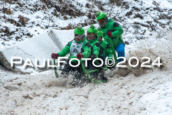 53. Hornschlittenrennen Partenkirchen, 06.01.2024