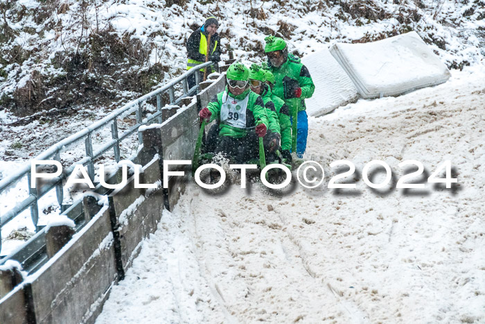 53. Hornschlittenrennen Partenkirchen, 06.01.2024