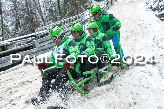 53. Hornschlittenrennen Partenkirchen, 06.01.2024