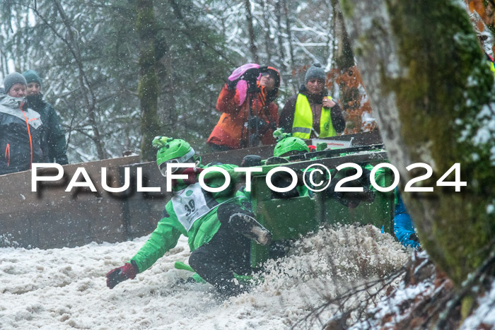 53. Hornschlittenrennen Partenkirchen, 06.01.2024