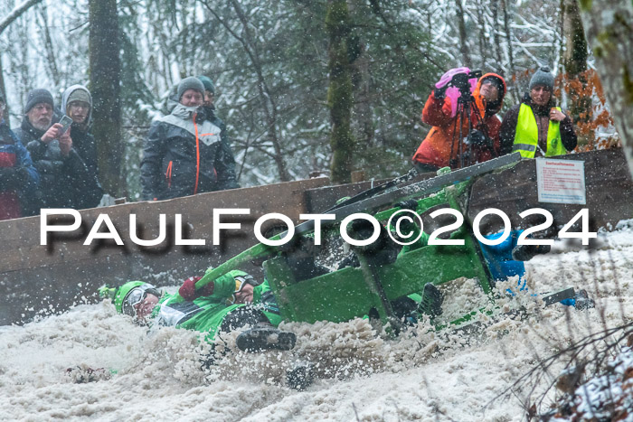 53. Hornschlittenrennen Partenkirchen, 06.01.2024