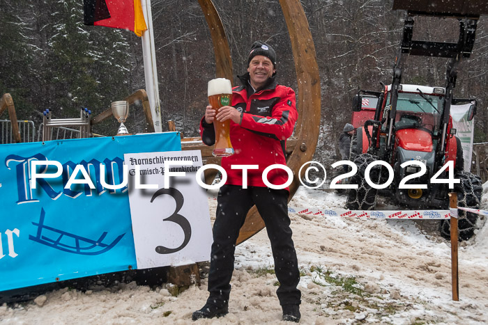 53. Hornschlittenrennen Partenkirchen, 06.01.2024