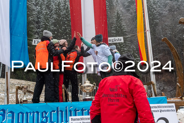 53. Hornschlittenrennen Partenkirchen, 06.01.2024