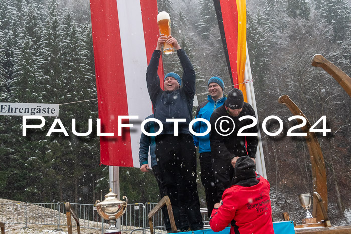 53. Hornschlittenrennen Partenkirchen, 06.01.2024