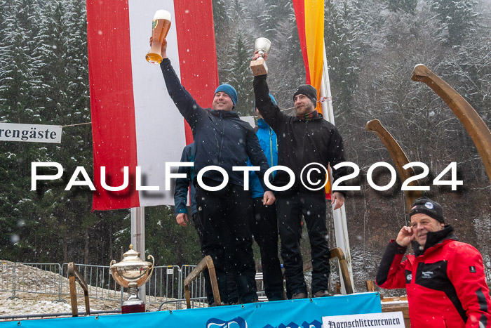 53. Hornschlittenrennen Partenkirchen, 06.01.2024