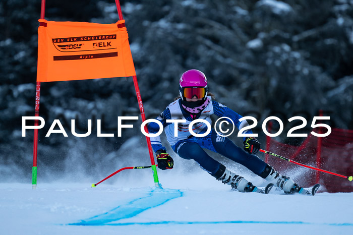 DSV ELK Schülercup Alpin U14 RS+, 01.02.2025