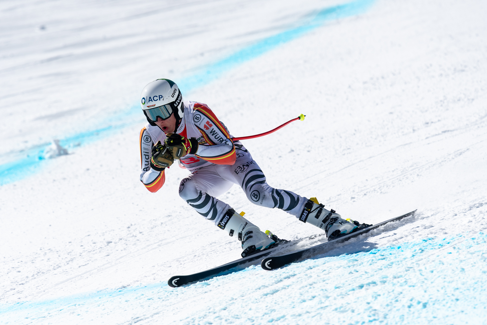 IDM Abfahrt, 1. Training, Damen + Herren 02.04.2025