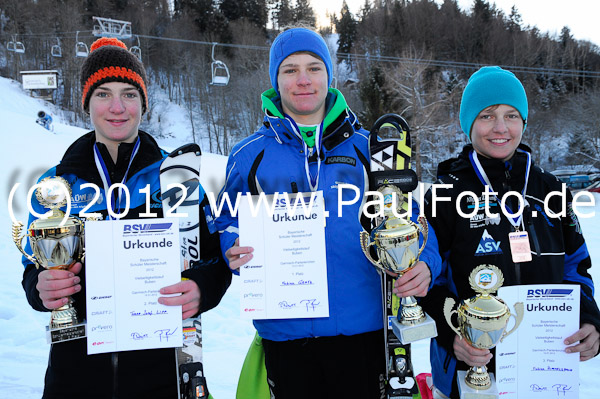 Bay. Schülermeisterschaft VSL 2012