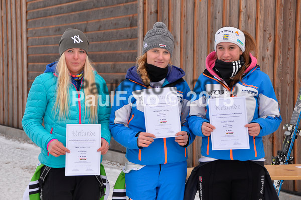 FIS SG + NJC Superkombi Damen 2015