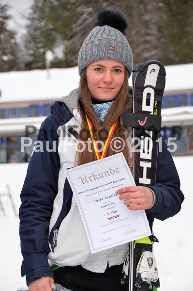 FIS SG + NJC Superkombi Damen 2015