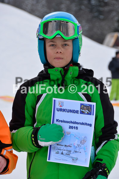 Kreisschülerskitag und Kreiscup Schüler + Jugend RS 2015