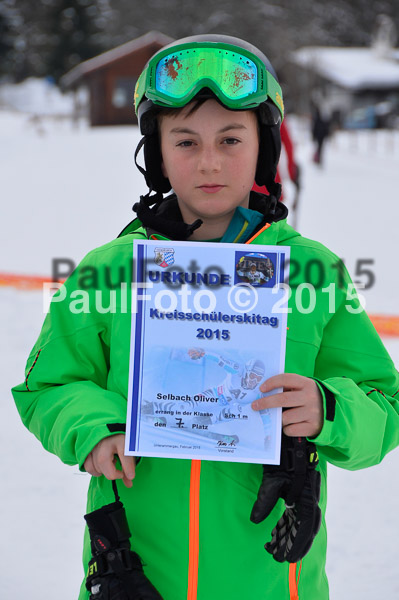 Kreisschülerskitag und Kreiscup Schüler + Jugend RS 2015