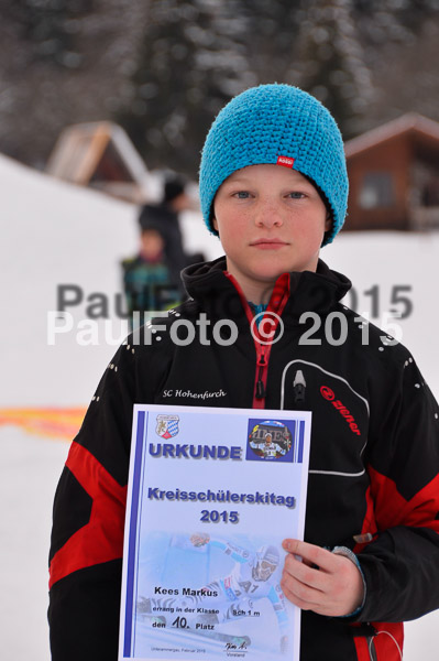 Kreisschülerskitag und Kreiscup Schüler + Jugend RS 2015