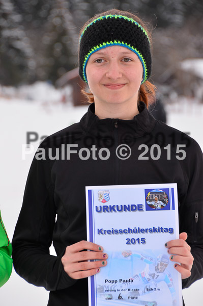 Kreisschülerskitag und Kreiscup Schüler + Jugend RS 2015