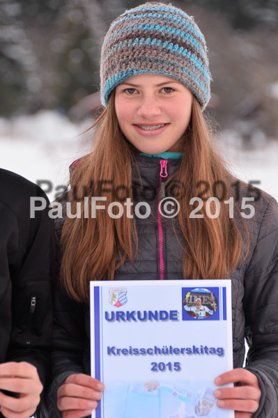 Kreisschülerskitag und Kreiscup Schüler + Jugend RS 2015