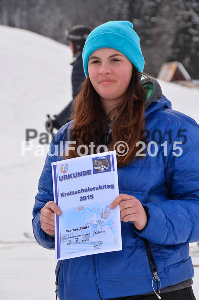 Kreisschülerskitag und Kreiscup Schüler + Jugend RS 2015