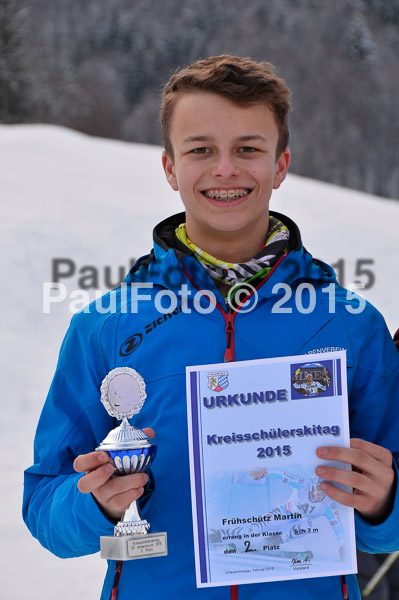 Kreisschülerskitag und Kreiscup Schüler + Jugend RS 2015