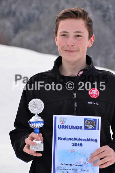 Kreisschülerskitag und Kreiscup Schüler + Jugend RS 2015