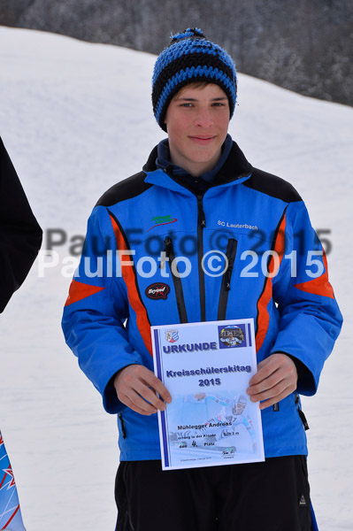 Kreisschülerskitag und Kreiscup Schüler + Jugend RS 2015