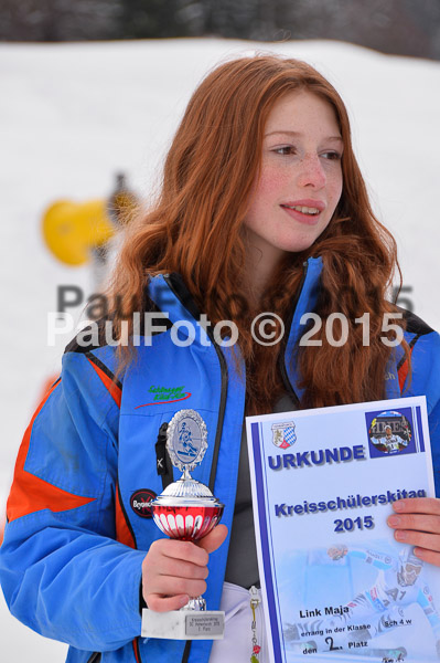 Kreisschülerskitag und Kreiscup Schüler + Jugend RS 2015