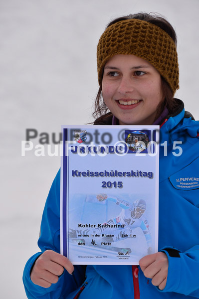 Kreisschülerskitag und Kreiscup Schüler + Jugend RS 2015