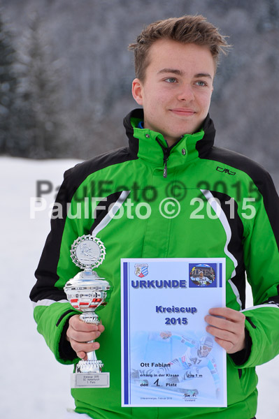 Kreisschülerskitag und Kreiscup Schüler + Jugend RS 2015