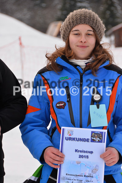 Kreisschülerskitag und Kreiscup Schüler + Jugend RS 2015