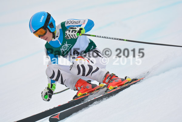 Int. Dt. Meisterschaft Super-G Herren 2015