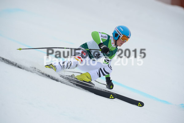 Int. Dt. Meisterschaft Super-G Herren 2015