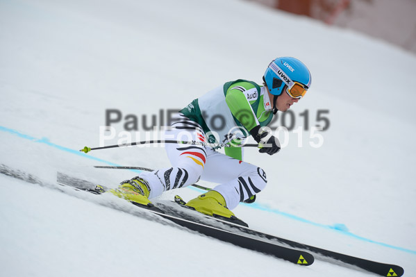 Int. Dt. Meisterschaft Super-G Herren 2015