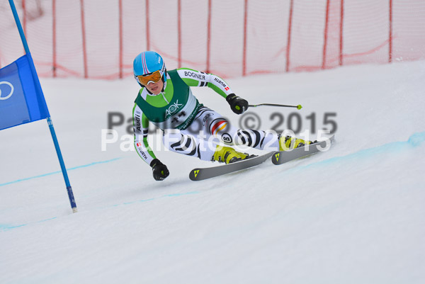 Int. Dt. Meisterschaft Super-G Herren 2015