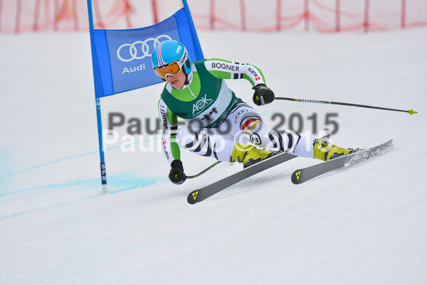 Int. Dt. Meisterschaft Super-G Herren 2015