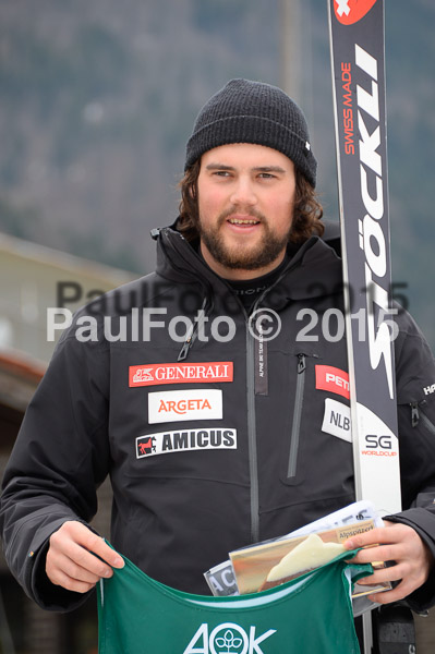 Int. Dt. Meisterschaft Super-G Herren 2015