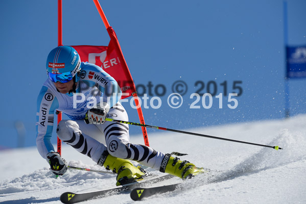 Int. Dt. Meisterschaft Riesenslalom Herren 2015