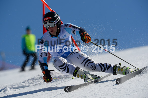 Int. Dt. Meisterschaft Riesenslalom Herren 2015