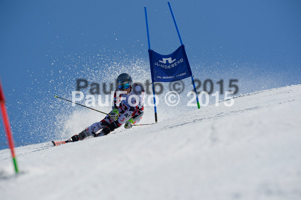 Int. Dt. Meisterschaft Riesenslalom Herren 2015