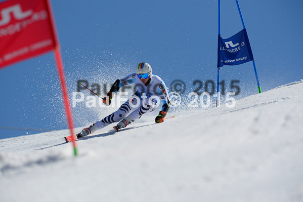 Int. Dt. Meisterschaft Riesenslalom Herren 2015