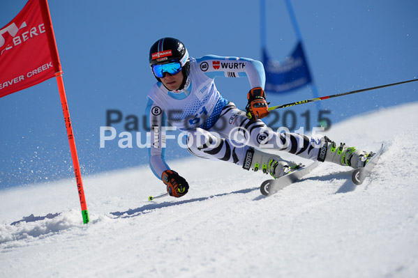 Int. Dt. Meisterschaft Riesenslalom Herren 2015