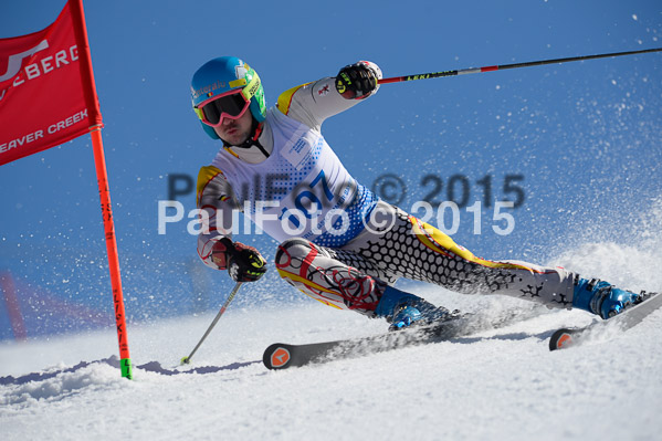 Int. Dt. Meisterschaft Riesenslalom Herren 2015