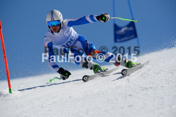 Int. Dt. Meisterschaft Riesenslalom Herren 2015