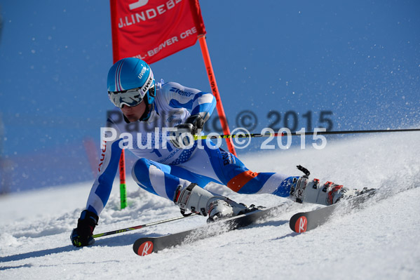 Int. Dt. Meisterschaft Riesenslalom Herren 2015