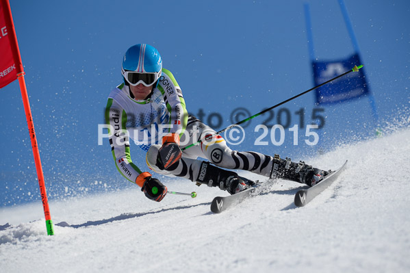 Int. Dt. Meisterschaft Riesenslalom Herren 2015