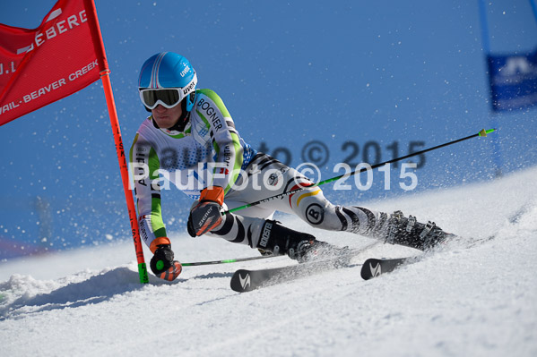 Int. Dt. Meisterschaft Riesenslalom Herren 2015