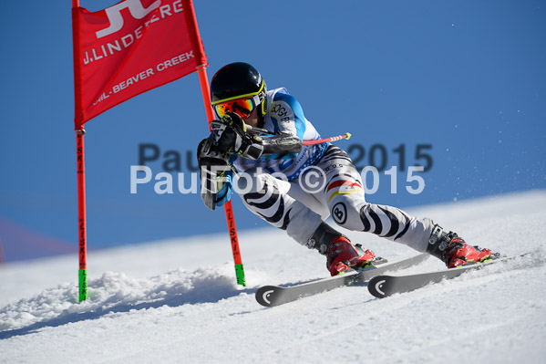 Int. Dt. Meisterschaft Riesenslalom Herren 2015