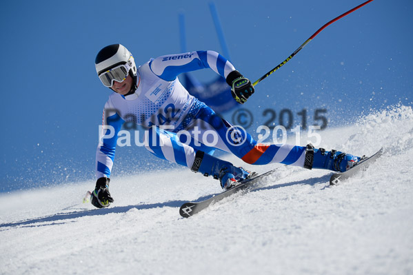 Int. Dt. Meisterschaft Riesenslalom Herren 2015