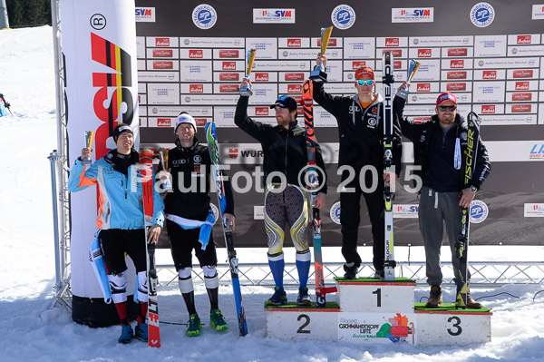 Int. Dt. Meisterschaft Riesenslalom Herren 2015