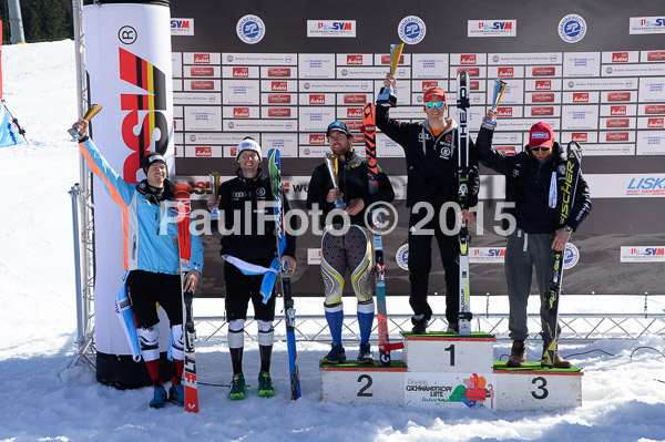 Int. Dt. Meisterschaft Riesenslalom Herren 2015