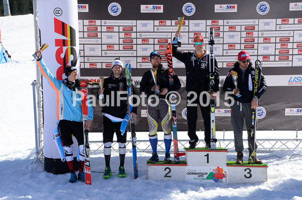 Int. Dt. Meisterschaft Riesenslalom Herren 2015