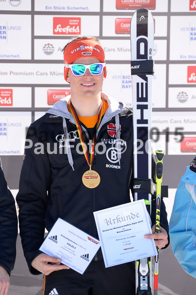 Int. Dt. Meisterschaft Riesenslalom Herren 2015